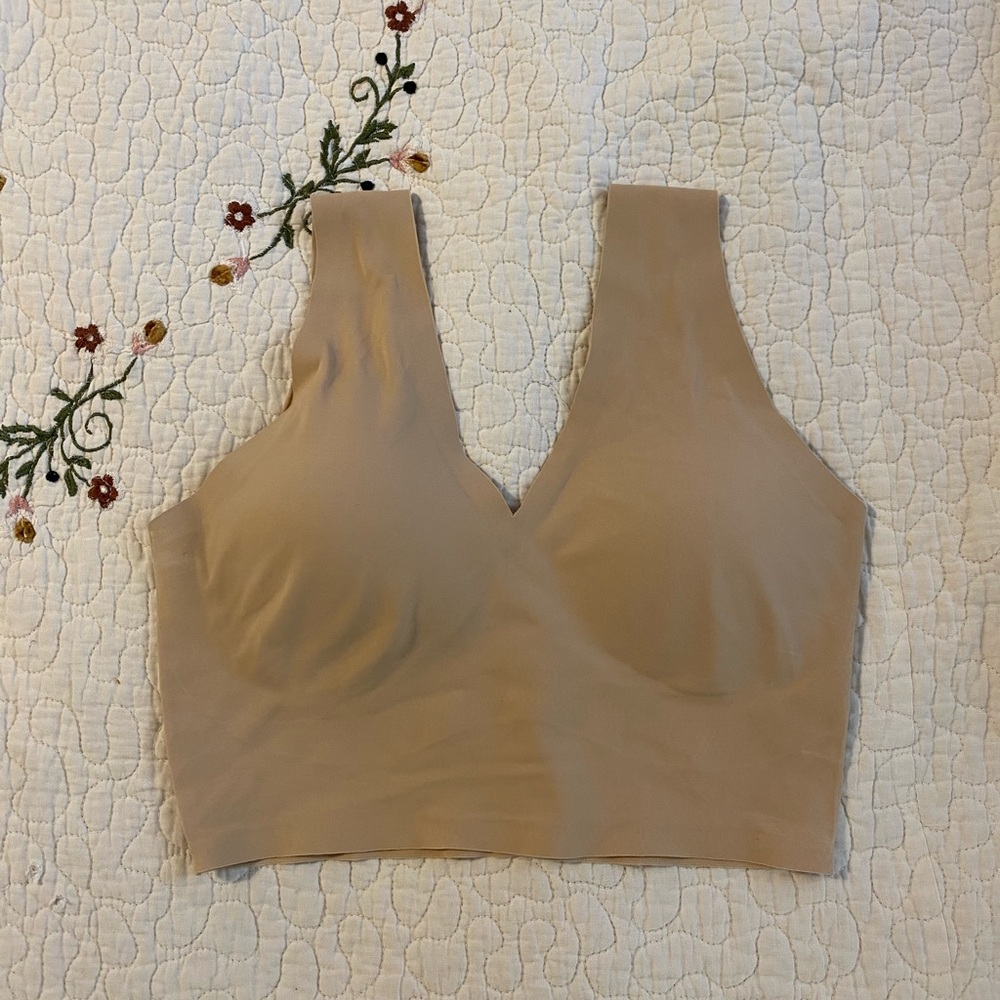 True & Co. Seamless Beige Bralette
